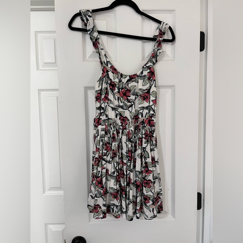 Free People Open Back Floral Dress